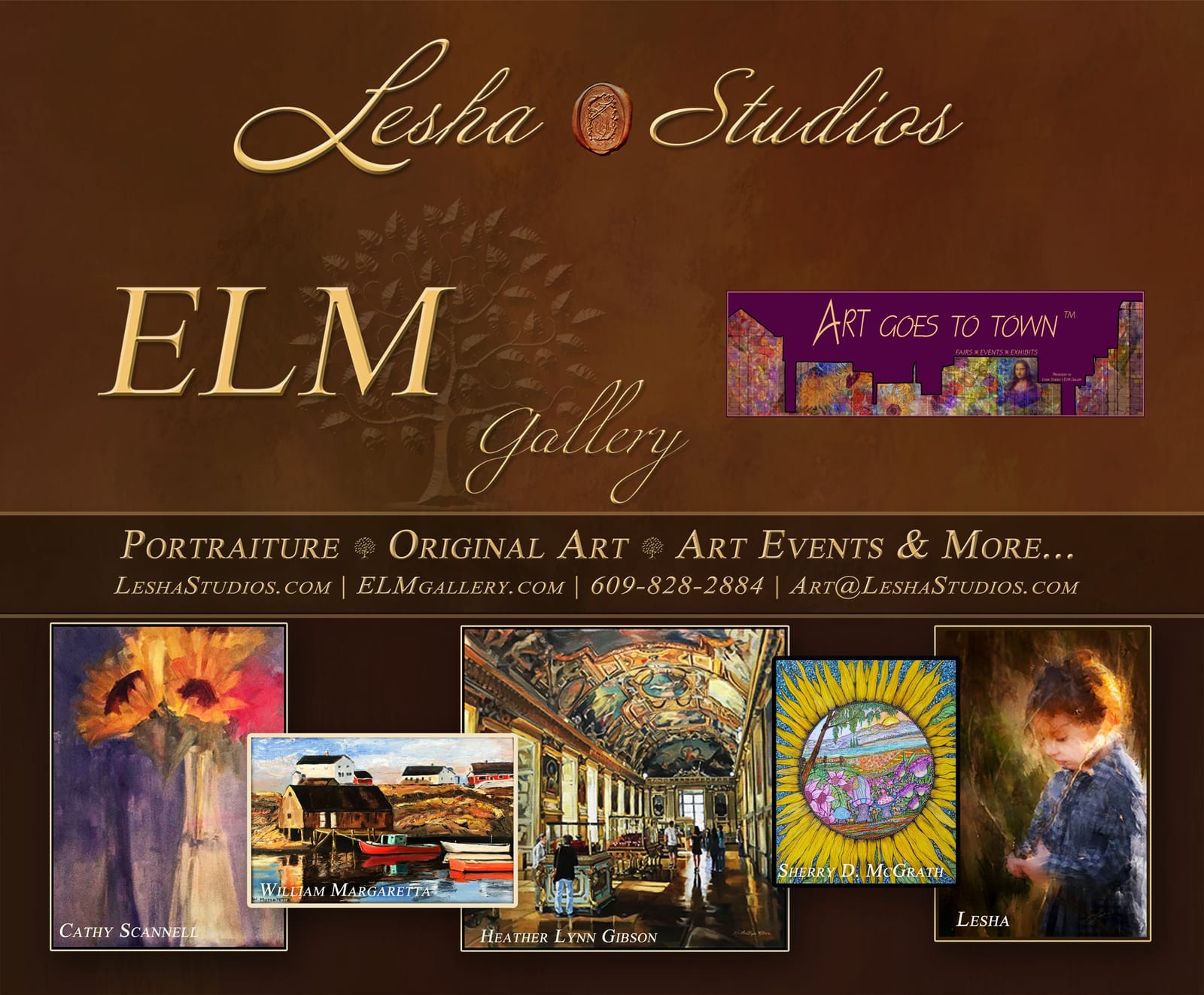Lesha Studios | ELM Gallery logo